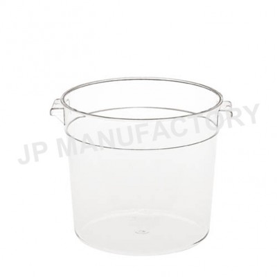 China kitchenwares factory 6L Plastic round Food container