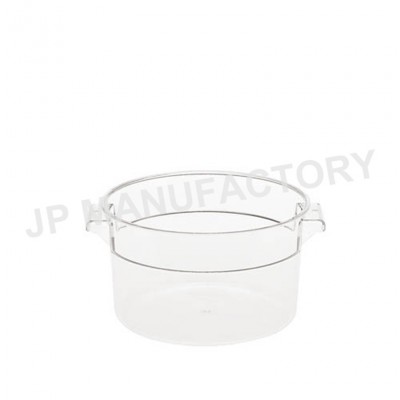 Unbreakable Plastic kitchenware 2LPolycarbonate round food container