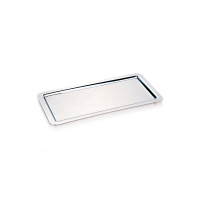 High quality stainless steel multifunction retangular 18/0 mirrored finish food serving tray