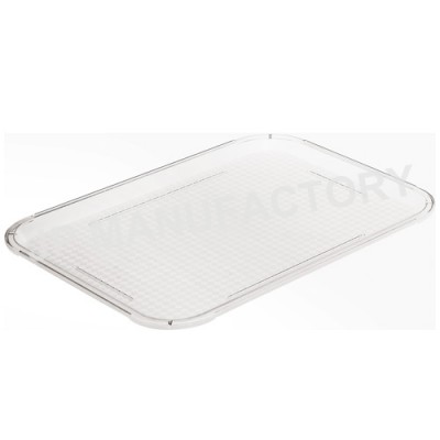 Restaurant Beffet used Polycarbonate Plastic Food Tray Clear