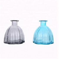 High quality small colorful pumpkin shape glass bottle