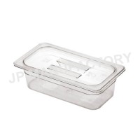 Plastic 1/3 Food pan lid/GN pan cover