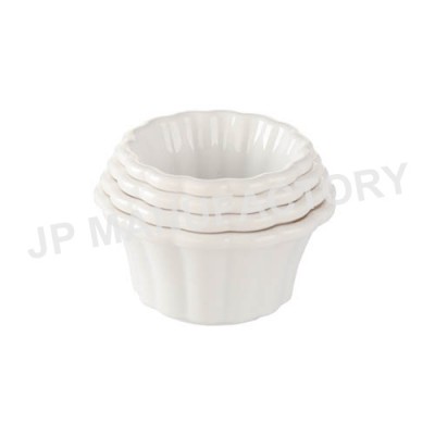 White small sauce bowls custom design round Ramekin