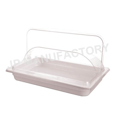 Roll-UP Plastic Rectangular full size food pan cover for Buffect