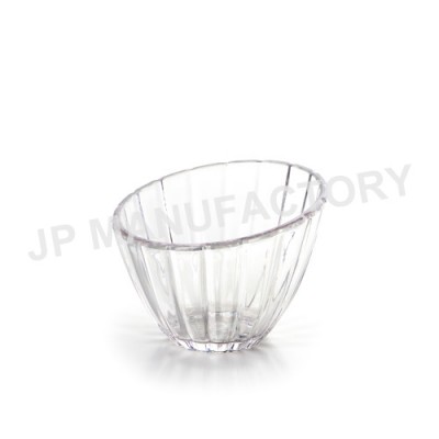 Hot sale fruit or vegetable clear plastic bowl for table decoration