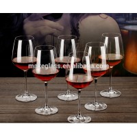 High quality stock available promotional lead free crystal wine cup red wine glass , crystal wine glass cup ,stemware