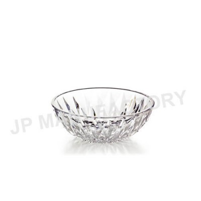 Mini crystal clear diamond design dessert bowl