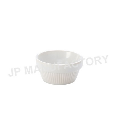 Beautiful design ceramic pudding ramekin/Sauce dish