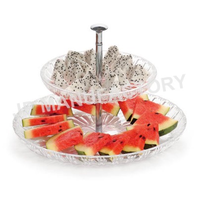 china suppliers banquet 2 tier cake stand