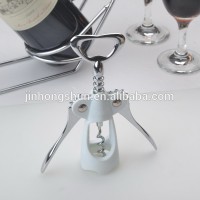 Good quality zinc alloy chrome plated corkscrew wine opener