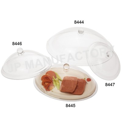 Unbreakable Small oval plate cover/8 inch Dish food cover