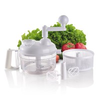 Manul hand held vegetable food processor for kitchen